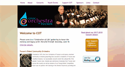 Desktop Screenshot of cotmusic.org